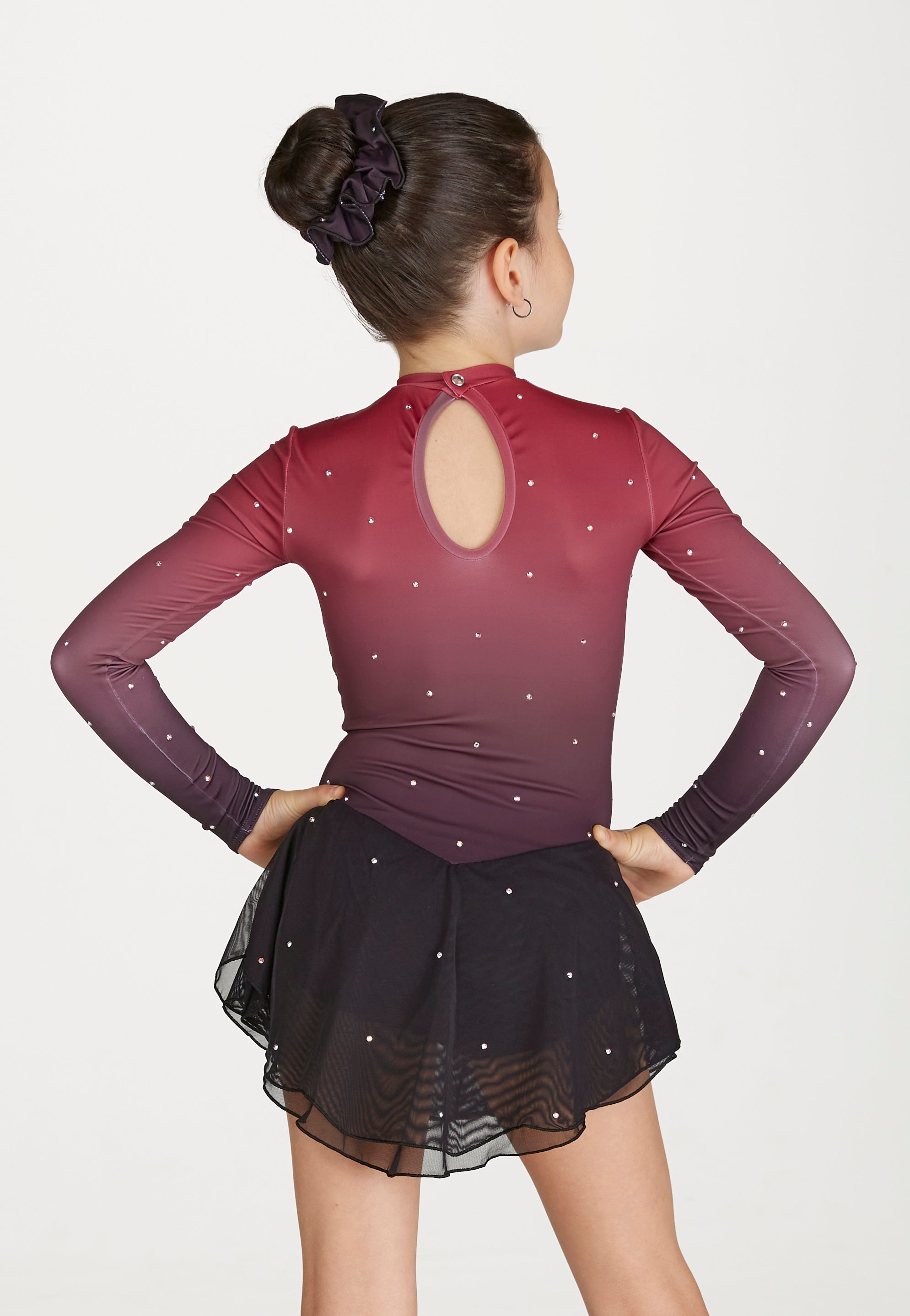 Robe de compétition rouge taille M