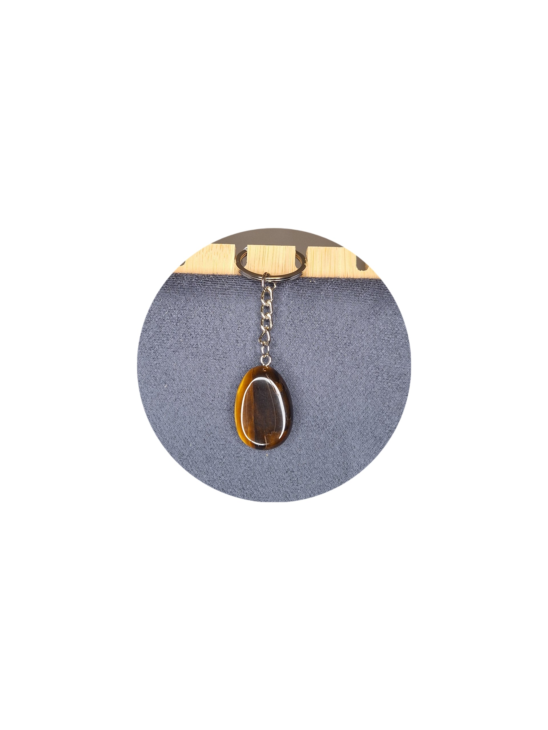 Porte clef Oeil du tigre