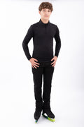Pantalon droit noir